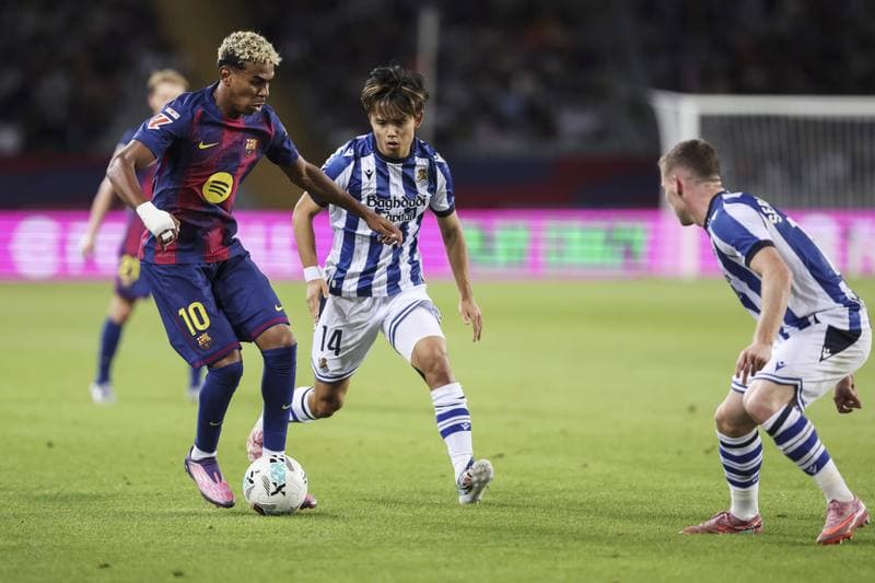 Football. La Liga. Barcelona - Real Sociedad. 28.09.2025