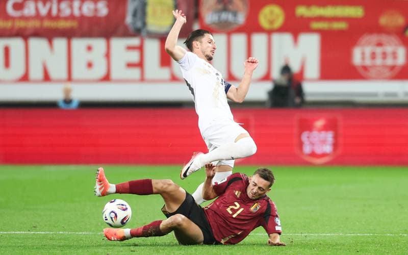 Football. FIFA World Cup Qualifiers. Belgium - North Macedonia. 10.10.2025