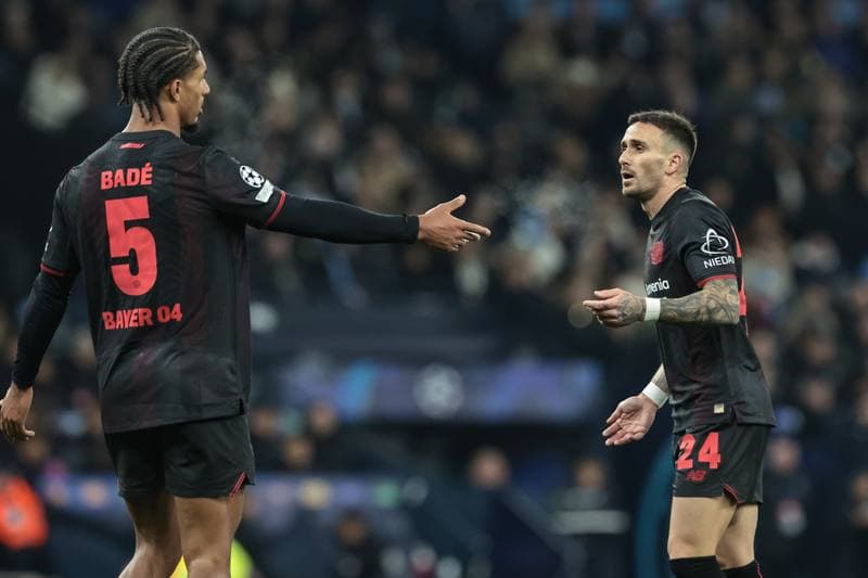 Football. UEFA Champions League. Manchester City - Bayer 04 Leverkusen. 25.11.2025
