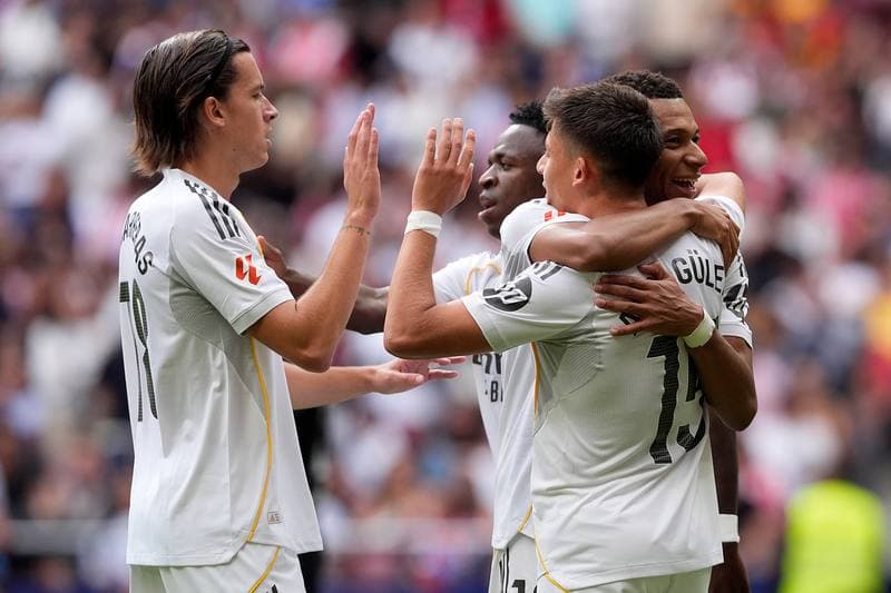 Football. La Liga. Atletico Madrid - Real Madrid. 27.09.2025