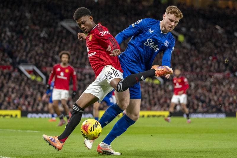 Football. Premier League. Manchester United - Everton. 24.11.2025