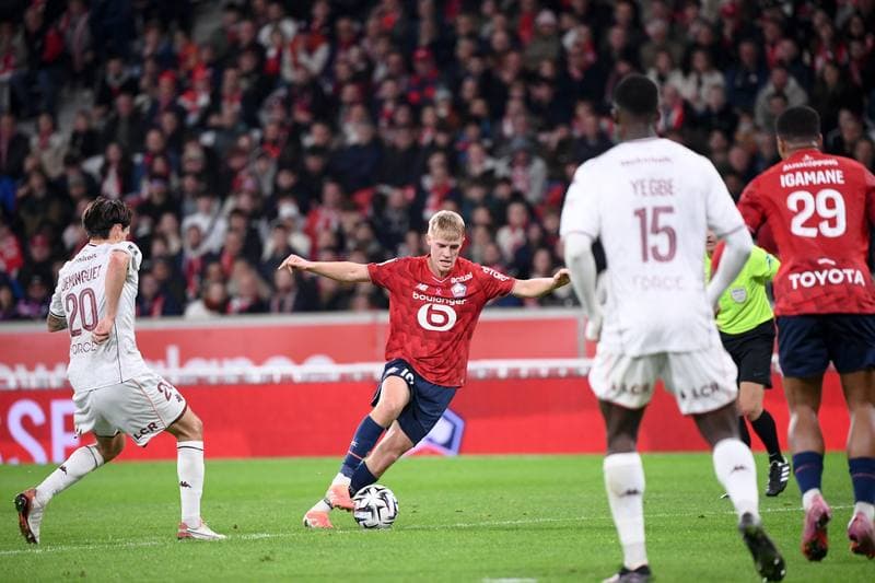 Football. Ligue 1 McDonald's. LOSC Lille - FC Metz. 26.10.2025