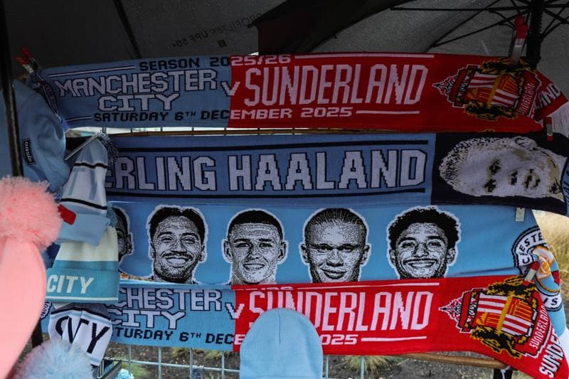 Football. Premier League. Manchester City - Sunderland. 06.12.2025