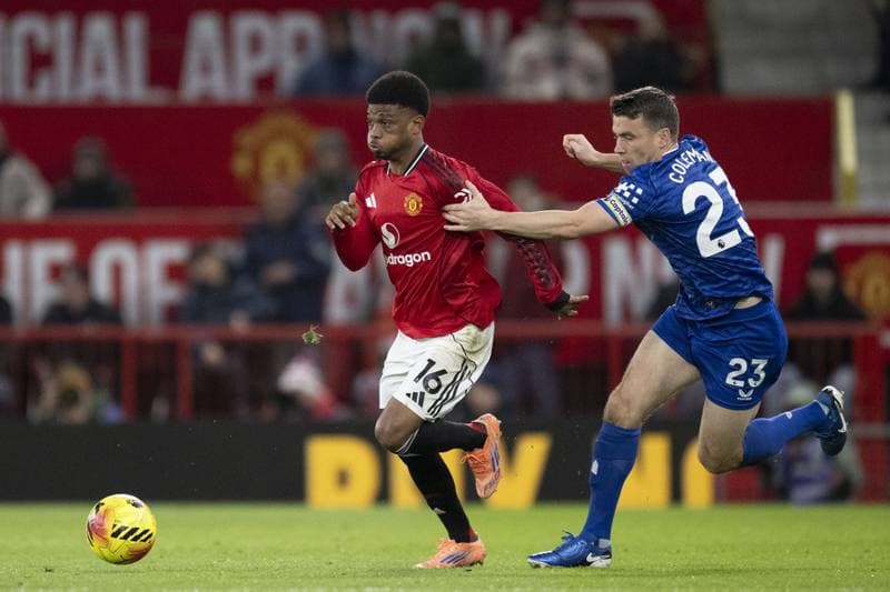 Football. Premier League. Manchester United - Everton. 24.11.2025