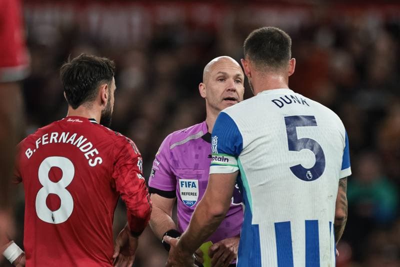 Football. Premier League. Manchester United - Brighton & Hove Albion. 25.10.2025