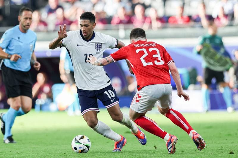 Football. UEFA EURO 2024. Denmark - England. 20.06.2024