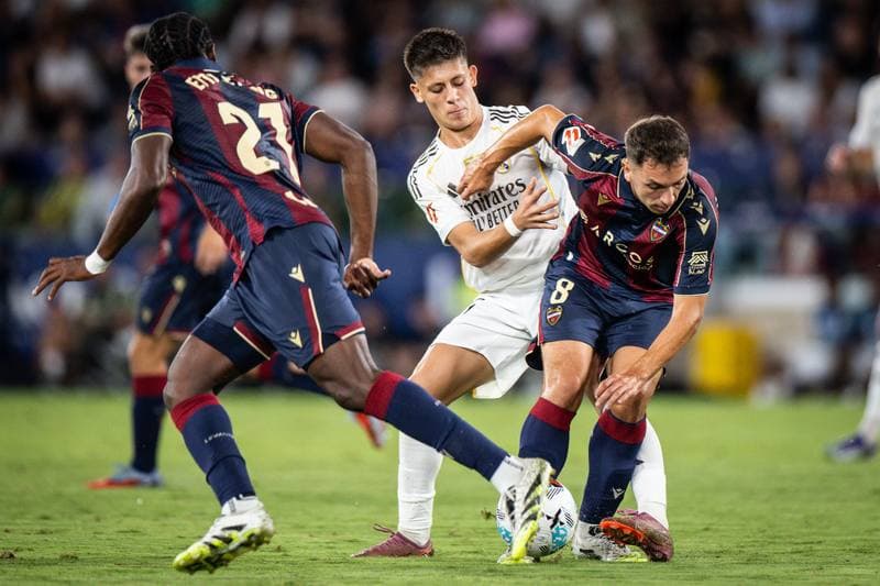 Football. La Liga. Levante - Real Madrid. 23.09.2025