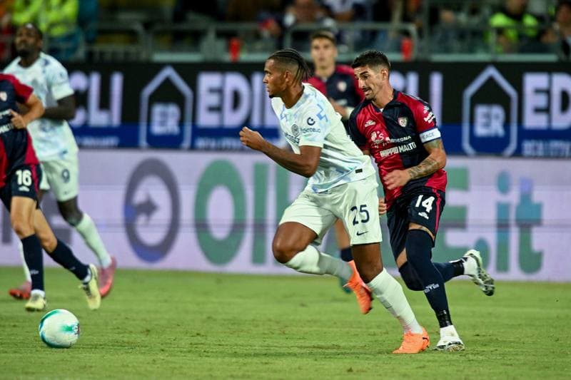 Football. Serie A. Cagliari - Inter. 27.09.2025