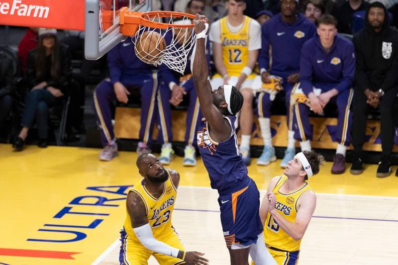 Basketball. NBA. Phoenix Suns - Los Angeles Lakers. 01.12.2025