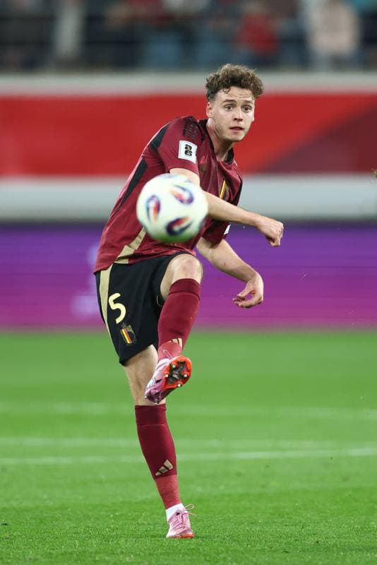 Football. FIFA World Cup Qualifiers. Belgium - North Macedonia. 10.10.2025