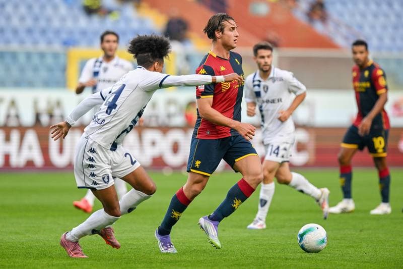 Football. Coppa Italia Frecciarossa. Genoa - Empoli. 25.09.2025