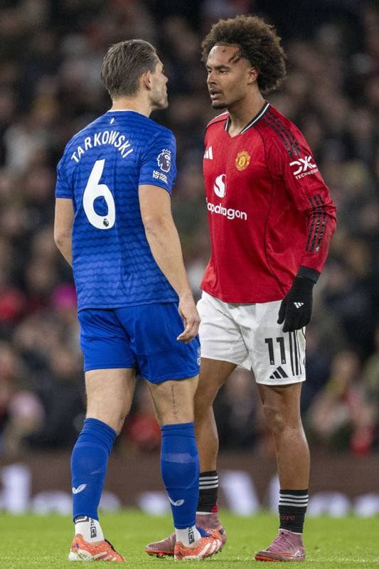 Football. Premier League. Manchester United - Everton. 24.11.2025