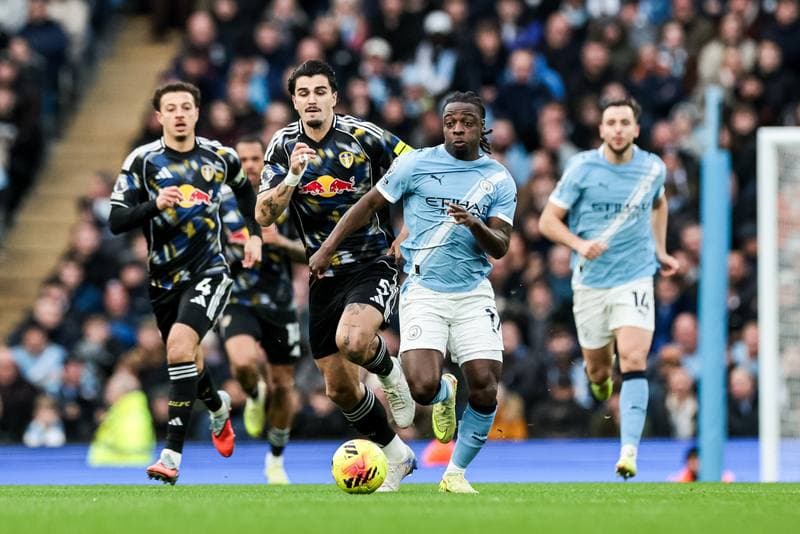 Football. Premier League. Manchester City - Leeds United. 29.11.2025