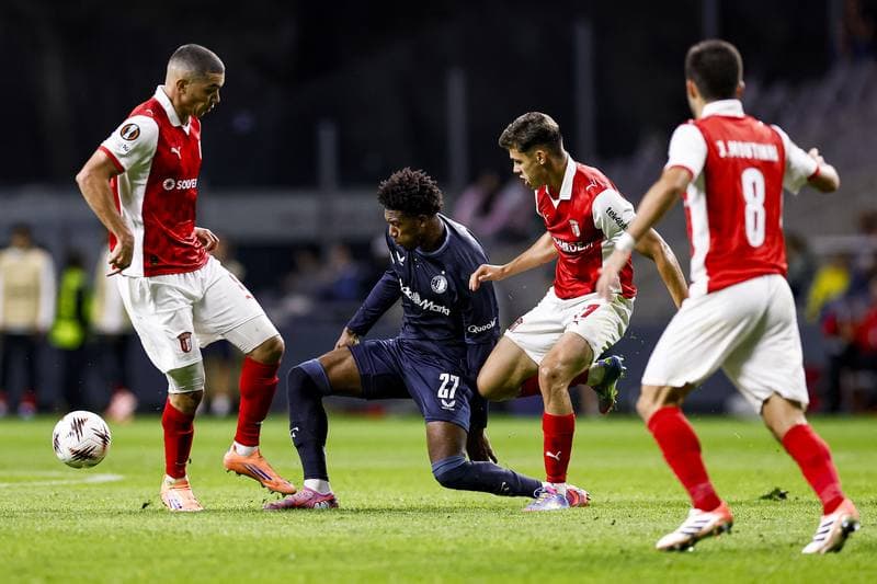 Football. UEFA Europa League. Braga - Feyenoord. 24.09.2025