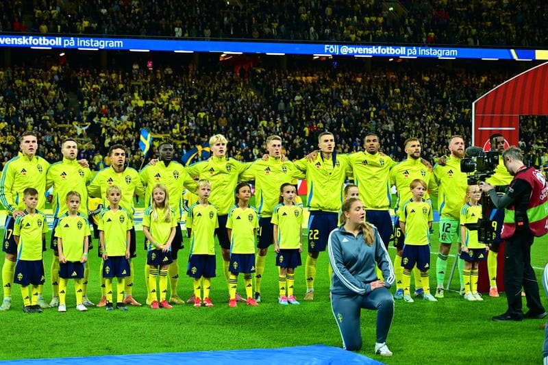 Football. Sweden. Press Conference. 10.10.2025
