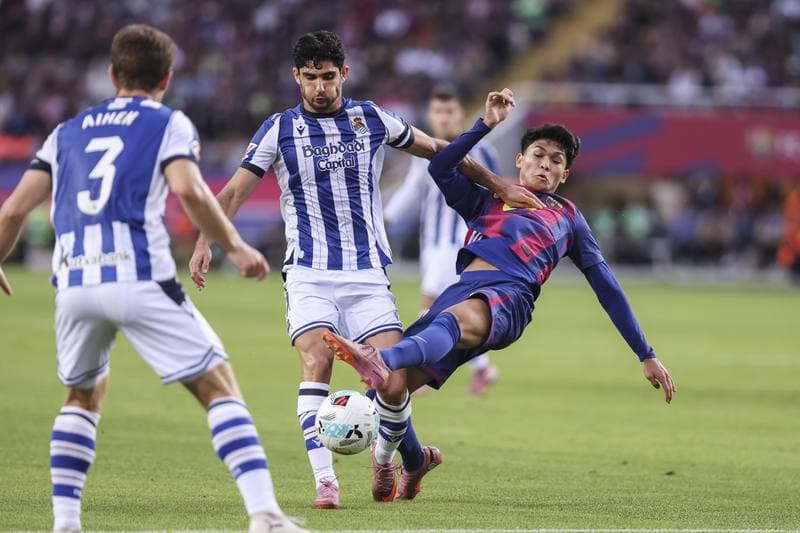 Football. La Liga. Barcelona - Real Sociedad. 28.09.2025