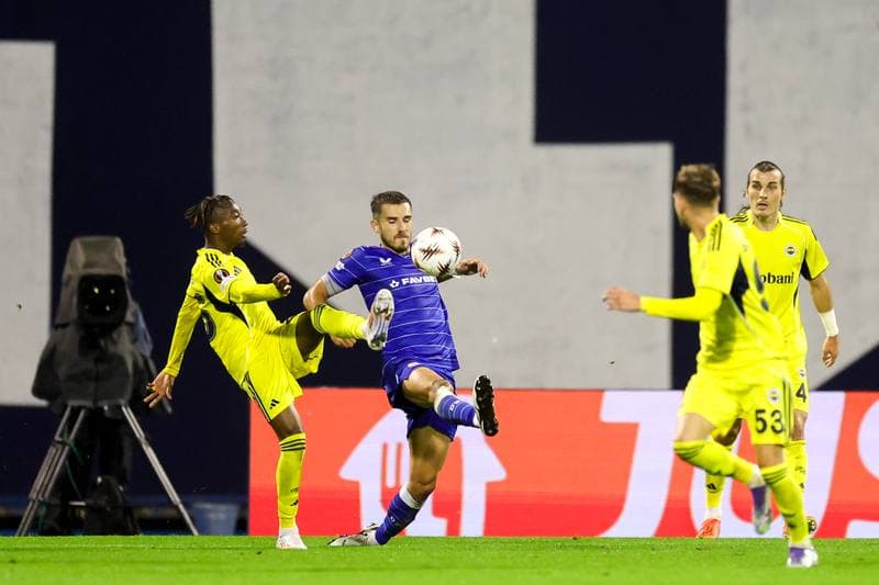 Football. UEFA Europa League. GNK Dinamo - Fenerbahce SK. 24.09.2025