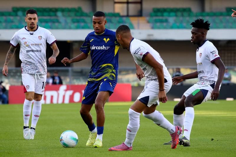 Football. Serie A. Hellas Verona - Cagliari. 26.10.2025