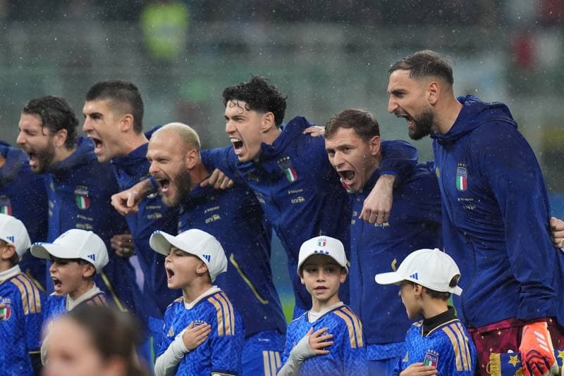 Football. FIFA World Cup Qualifiers. Italy - Norway. 16.11.2025