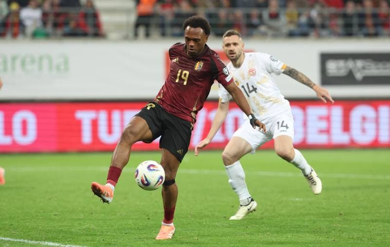 Football. FIFA World Cup Qualifiers. Belgium - North Macedonia. 10.10.2025