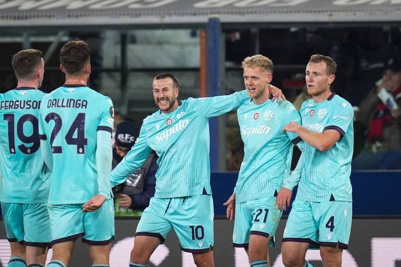 Football. UEFA Europa League. Bologna - Salzburg. 27.11.2025