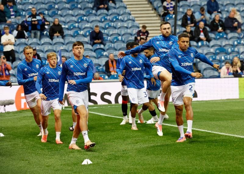 Football. UEFA Europa League. Rangers - KRC Genk. 25.09.2025