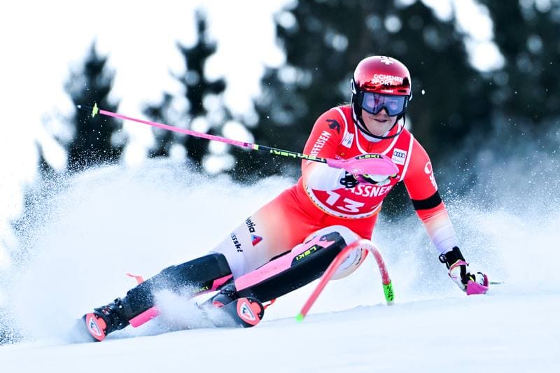 Alpine Skiing. Audi FIS World Cup. Women's Slalom. 04.01.2026
