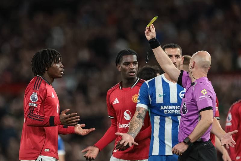 Football. Premier League. Manchester United - Brighton & Hove Albion. 25.10.2025