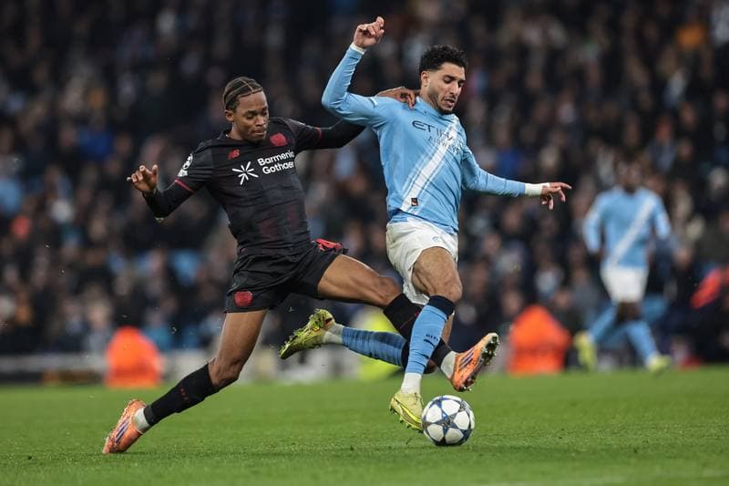 Football. UEFA Champions League. Manchester City - Bayer 04 Leverkusen. 25.11.2025