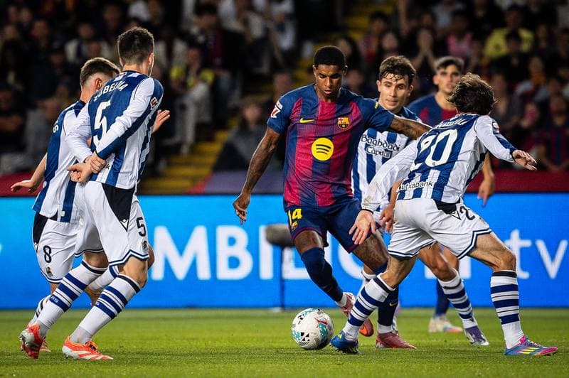Football. La Liga. Barcelona - Real Sociedad. 28.09.2025