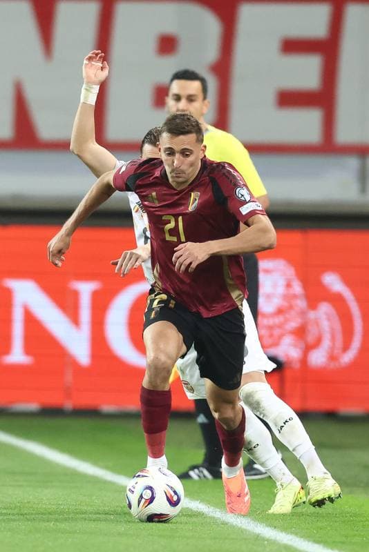 Football. FIFA World Cup Qualifiers. Belgium - North Macedonia. 10.10.2025