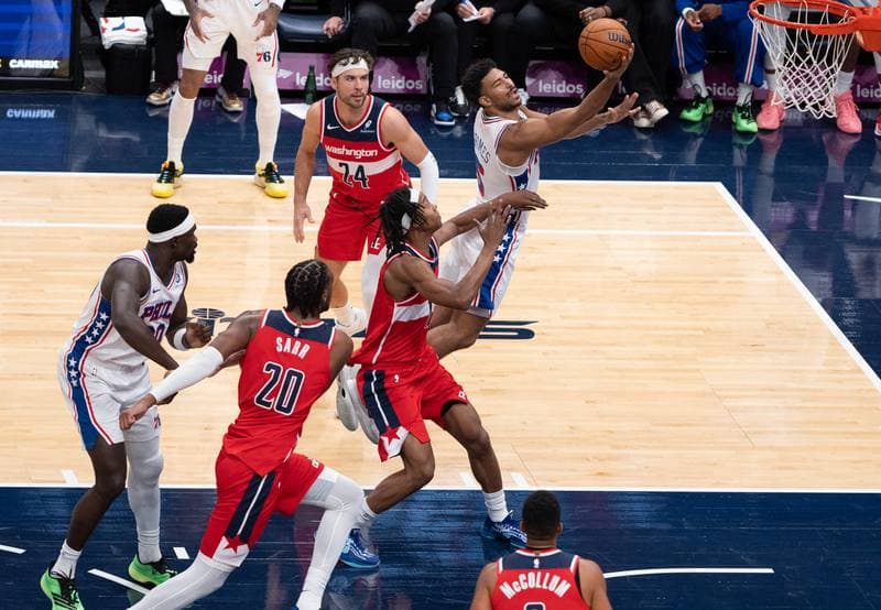 Basketball. NBA. Washington Wizards - Philadelphia 76ers. 28.10.2025