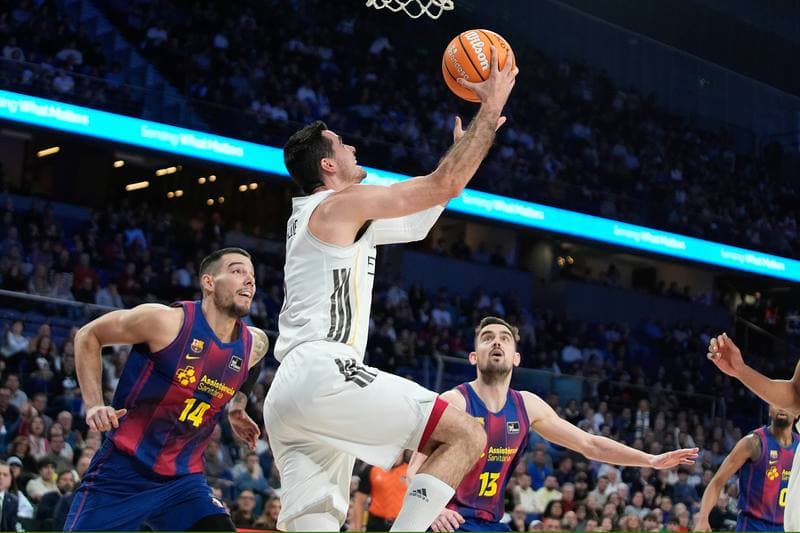Basketball. Liga Endesa ACB. Real Madrid - FC Barcelona. 04.01.2025