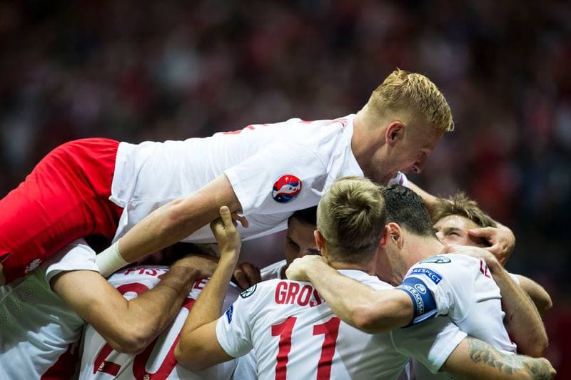 Football. UEFA EURO 2016 Qualifiers. Poland - Germany. 11.10.2014