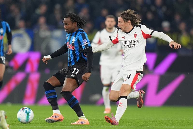 Football. Serie A. Atalanta - AC Milan. 28.10.2025