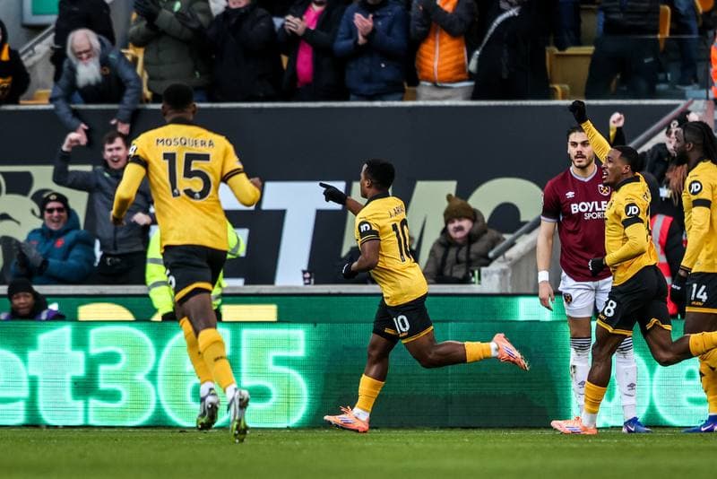 Football. Premier League. Wolverhampton Wanderers - West Ham United. 03.01.2026