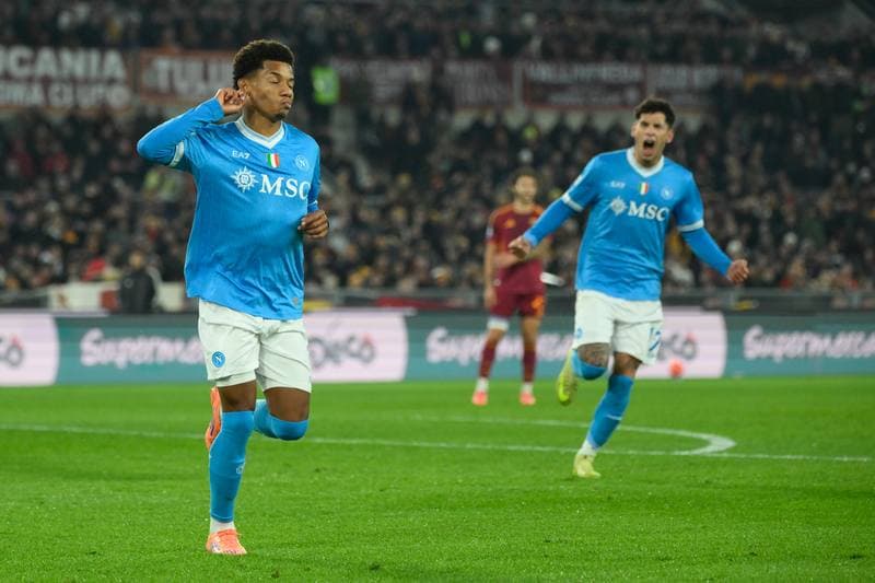 Football. Serie A. AS Roma - SSC Napoli. 30.11.2025