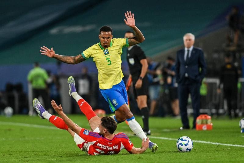 Football. FIFA World Cup Qualifiers. Brazil - Chile. 04.09.2025