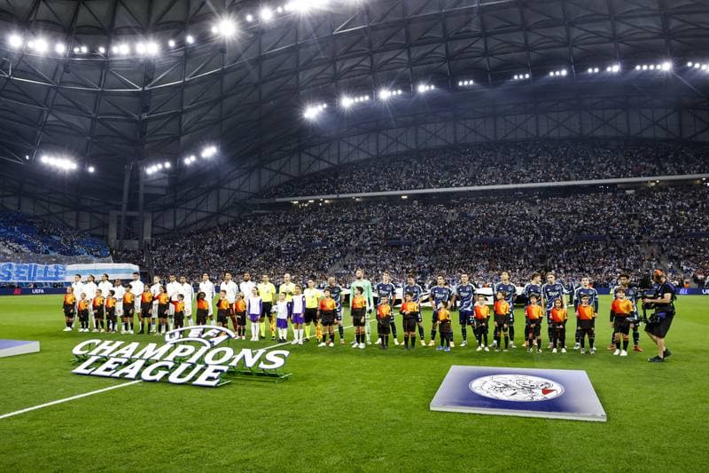 Football. UEFA Champions League. Olympique Marseille - Ajax. 30.09.2025