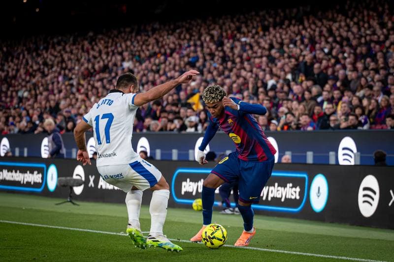 Football. La Liga. FC Barcelona - Deportivo Alaves. 29.11.2025