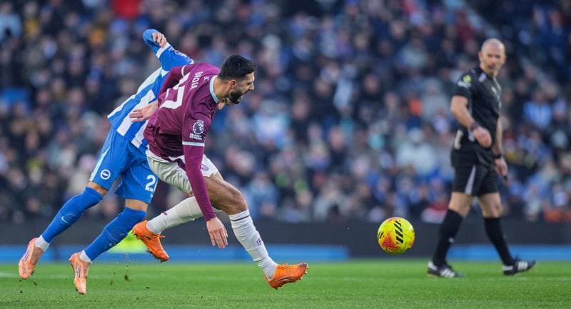 Football. Premier League. Brighton and Hove Albion - Burnley. 03.01.2026