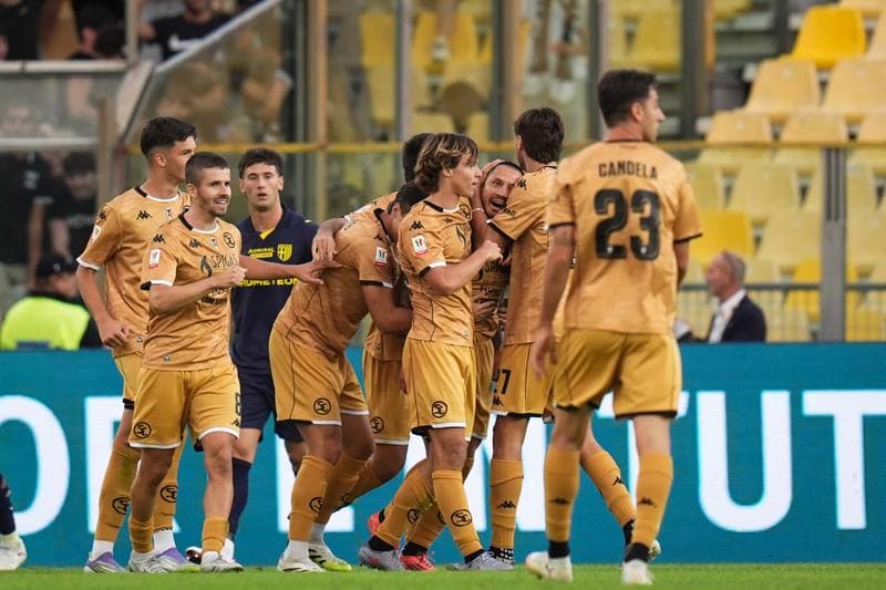 Football. Coppa Italia A Frecciarossa. Parma - Spezia. 24.09.2025