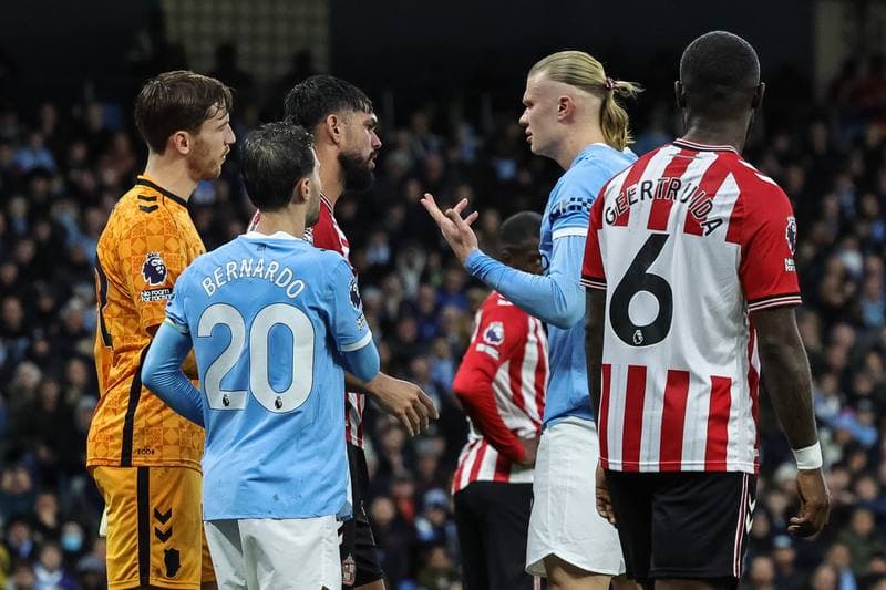 Football. Premier League. Manchester City - Sunderland. 06.12.2025