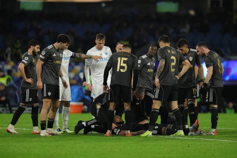 Football. UEFA Champions League. Napoli - Qarabag. 25.11.2025