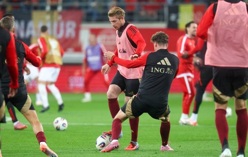 Football. FIFA World Cup Qualifiers. Belgium - North Macedonia. 10.10.2025