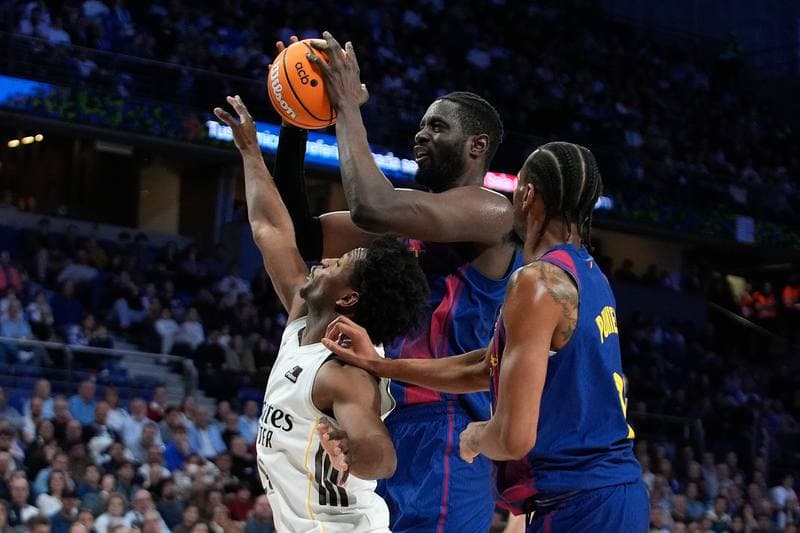 Basketball. Liga Endesa ACB. Real Madrid - FC Barcelona. 04.01.2025