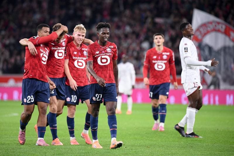 Football. Ligue 1 McDonald's. LOSC Lille - FC Metz. 26.10.2025