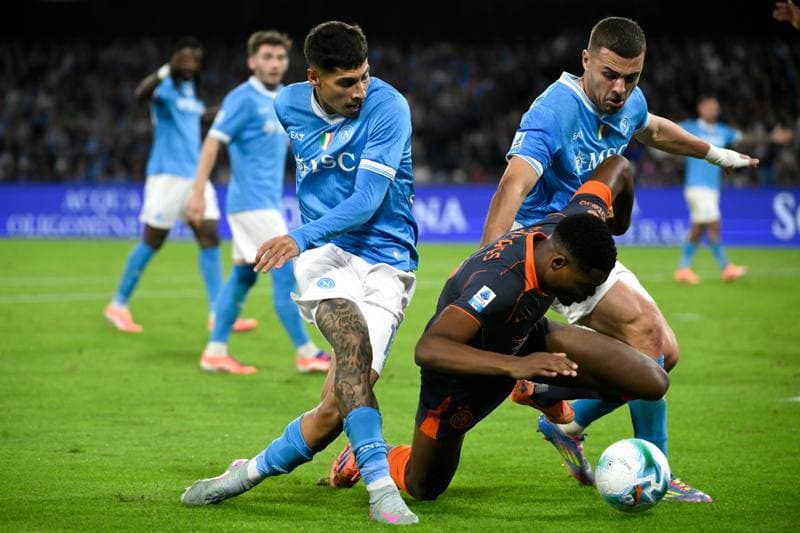 Football. Serie A. SSC Napoli - FC Internazionale. 25.10.2025