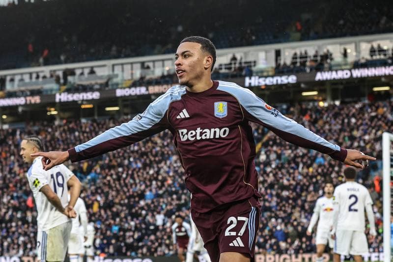 Football. Premier League. Leeds United - Aston Villa. 23.11.2025