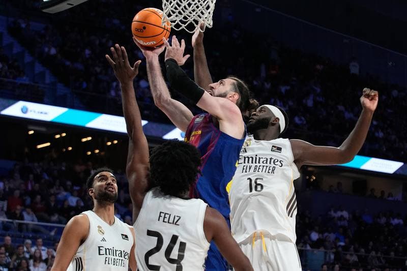 Basketball. Liga Endesa ACB. Real Madrid - FC Barcelona. 04.01.2025